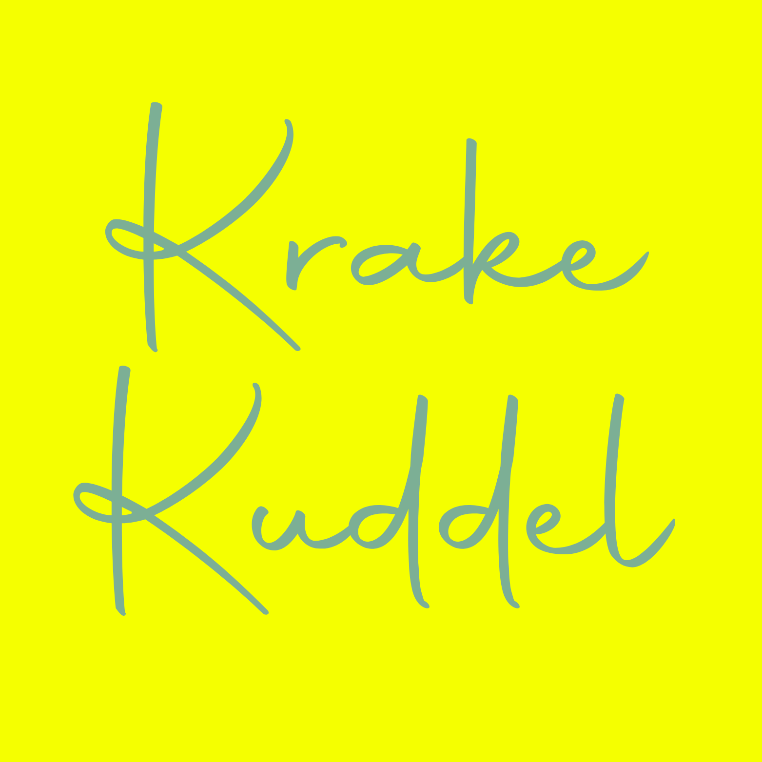 Krake Kuddel