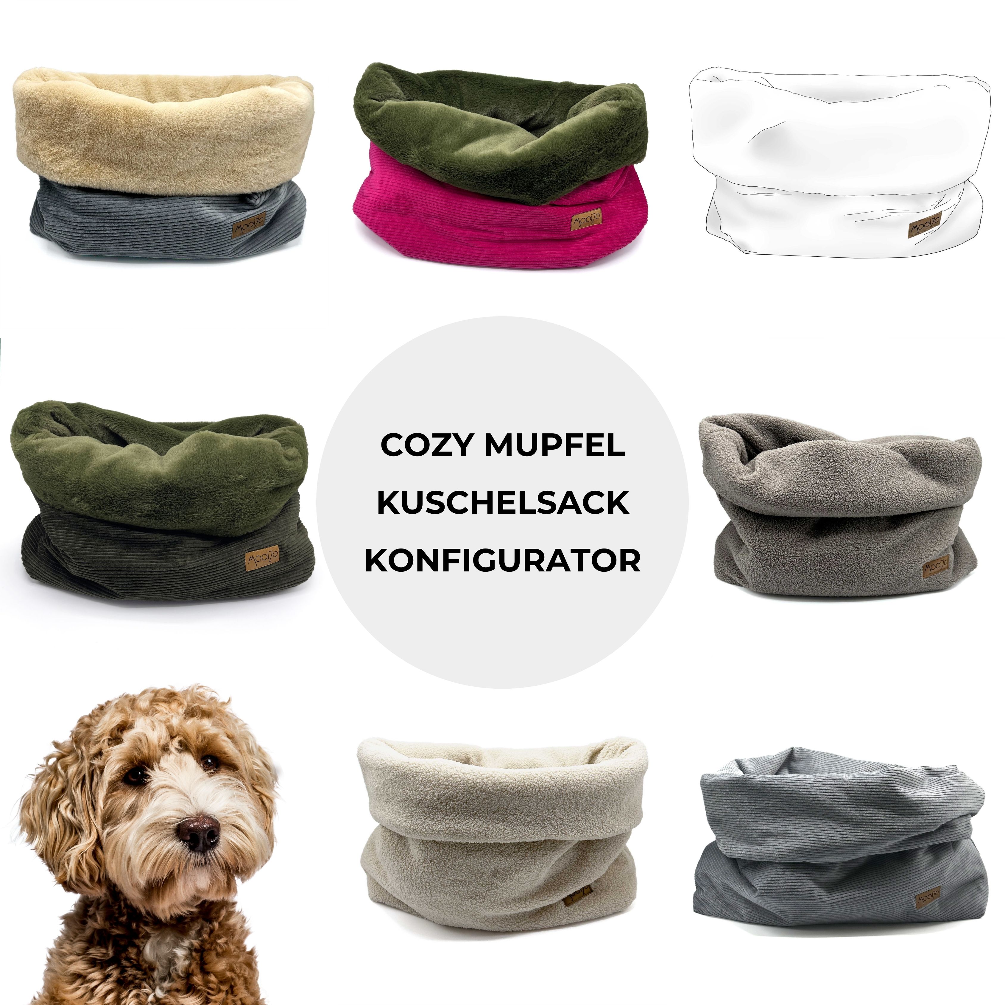 Cozy Mupfel • Kuschelsack • Konfigurator