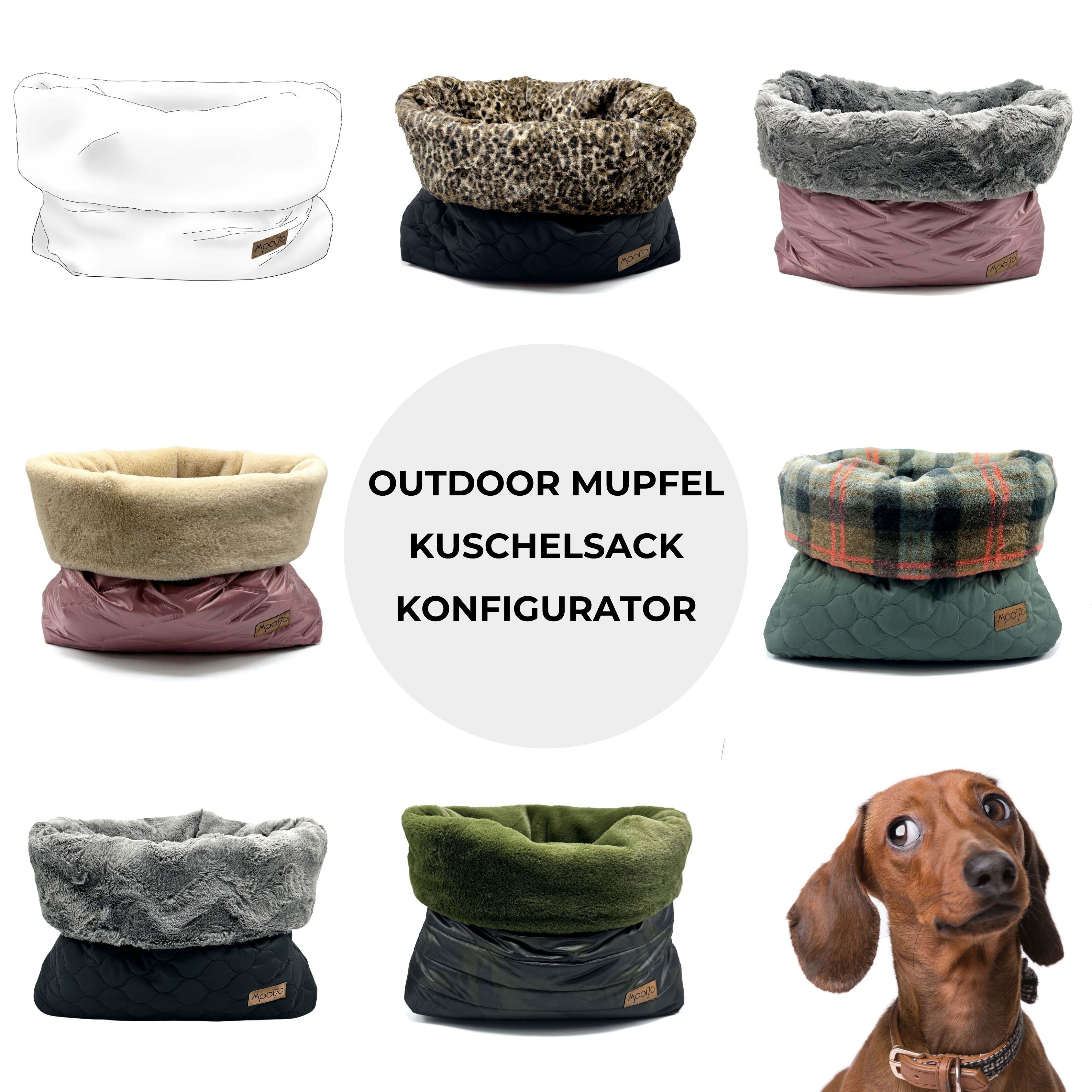 Outdoor Mupfel • Kuschelsack • Konfigurator