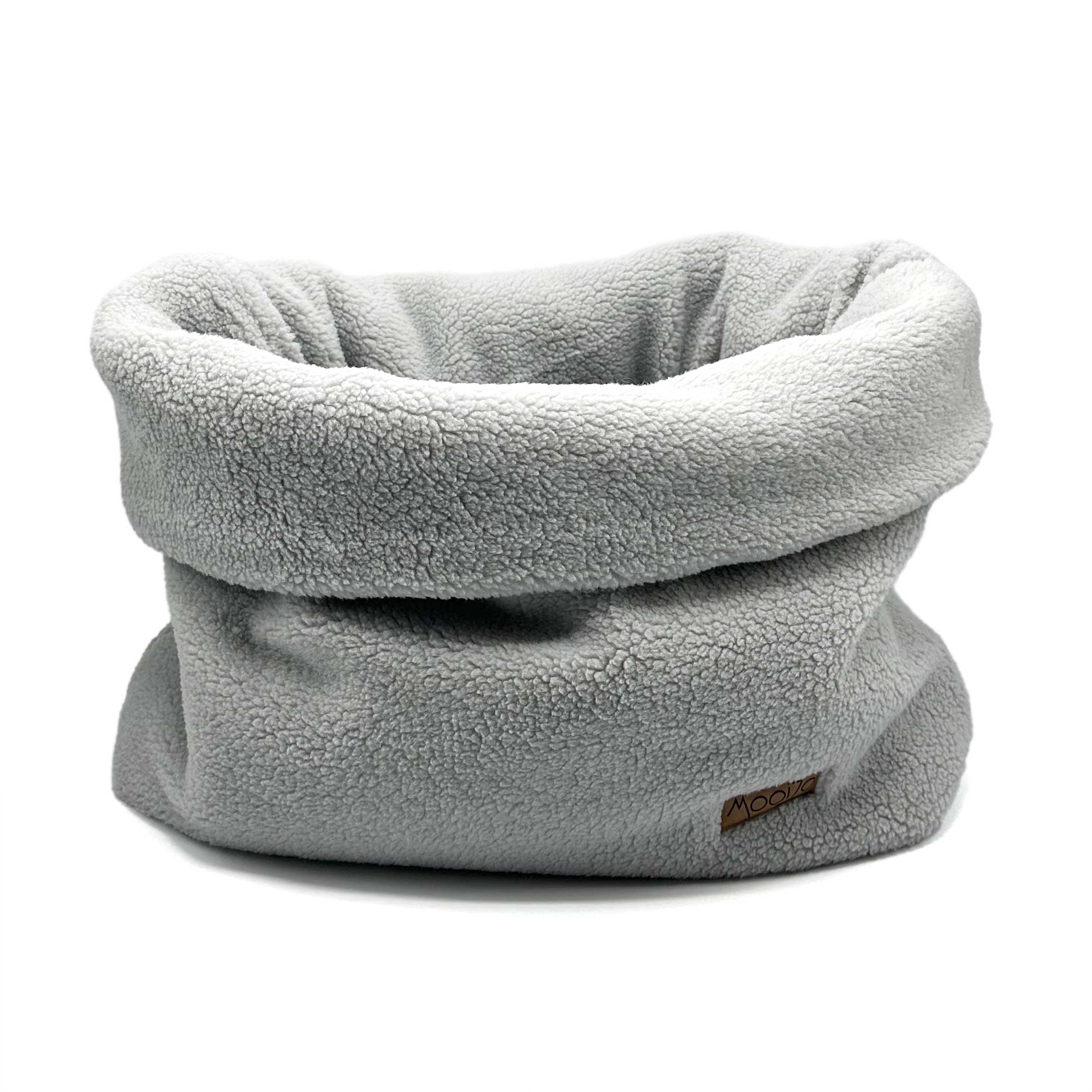 Cozy Mupfel • Kuschelsack • SOFORT VERFÜGBAR • Teddy Silber-Grau "Curly Silver" - Teddy Silber-Grau "Curly Silver"